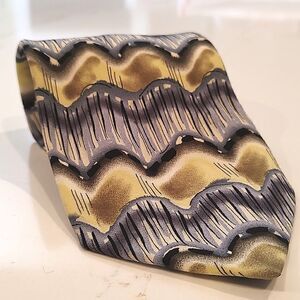 J. Garcia Silk Men's Necktie Wired Crossroads Collection Fourteen Vintage